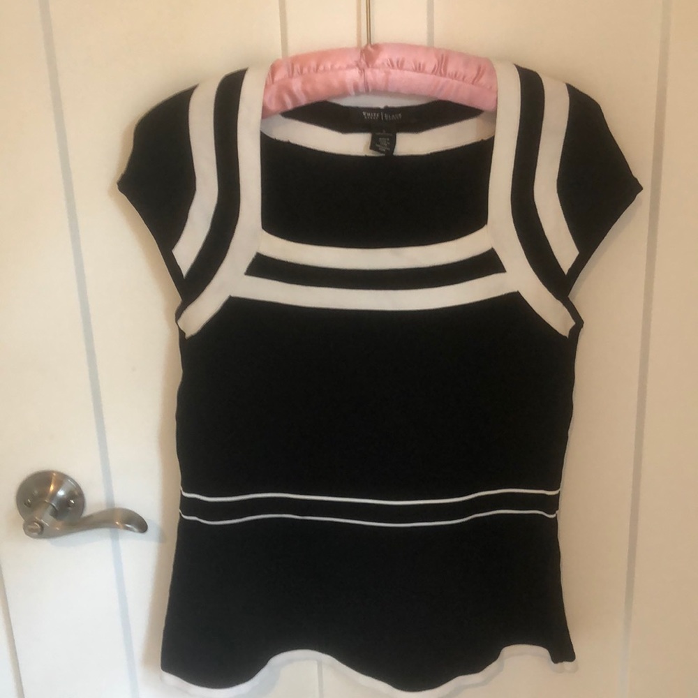 White House Black Market  Knit shell